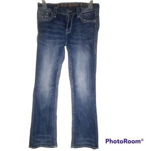 Rock Revival Beliss Easy Bootcut Jean's Size 28